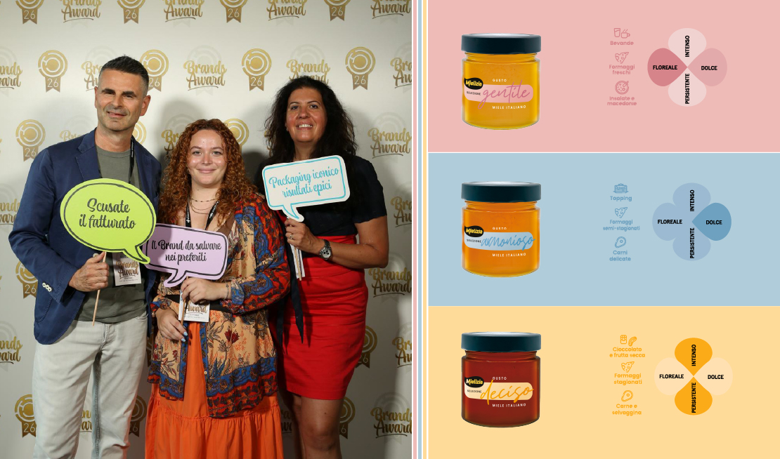 Dal packaging alla performance: Mielizia Selezione conquista anche i Brands Award 2026